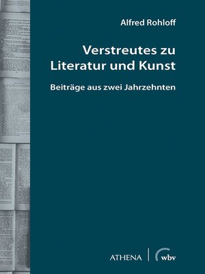 cover image of Verstreutes zu Literatur und Kunst
